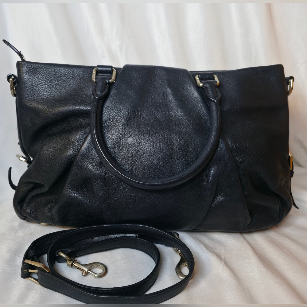 MCM Large Crossbody Satchel - Picture 2 of 16